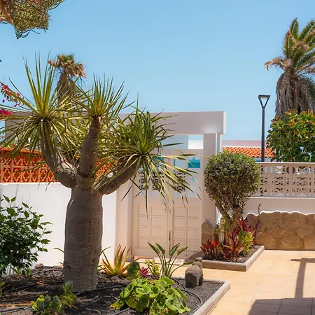 Villa House With The Heated Pool Next To Rocky Point Corralejo